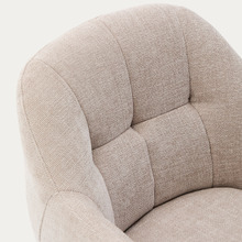 Meriden Chenille Swivel Armchair